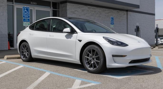 Tesla Model 3 On FSD Mode Struck By Train After Getting Trapped On Railroad Tracks: Report
