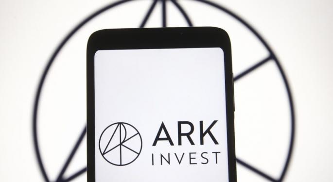 Cathie Wood's Thursday Crypto Moves: Ark Unloads Nearly $25 Million In Coinbase, Block Stocks