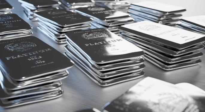 Investors Seek Gold Alternative - Platinum Hits $1,400 As Supply Deficit Deepens