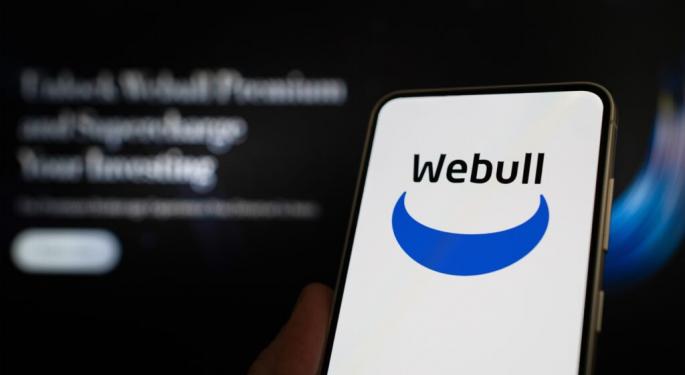 Webull Stock Is Trading Higher Thursday: What's Going On?