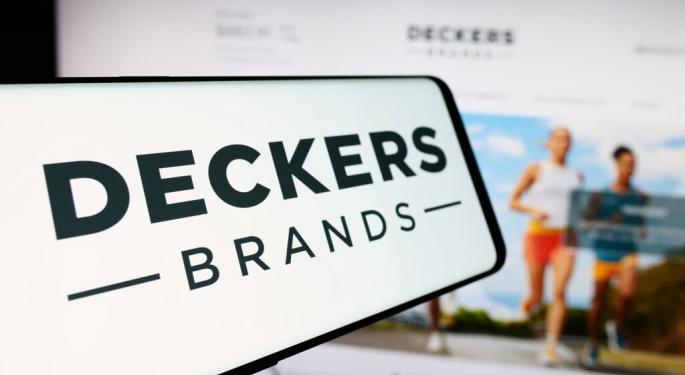 HOKA, UGG Parent Deckers Outdoor Stock Rallies 15% After Q1 Report: Here's Why