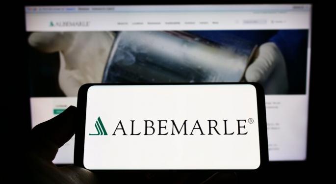 Albemarle Stock Rises On Q2 Earnings Beat, Strong Guidance