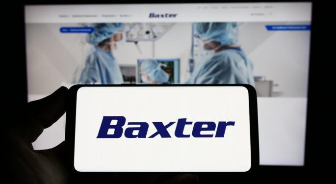 Hospital Product Maker Baxter Stock Plunges On Trimmed Annual Outlook