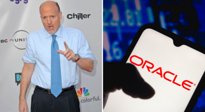 Oracle Corporation NASDAQ:ORCL, Google Inc. NASDAQ:GOOG - Jim Cramer Says Oracle Doesn't 'Live Or Die' On OpenAI Jim Cramer Says Oracle Doesn't 'Live Or Die' On OpenAI