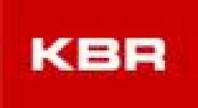 KBR Up 5% After Approaching 52-Week High KBR