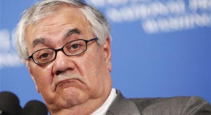 Barney Frank on Fannie and Freddie FNMA, FMCC