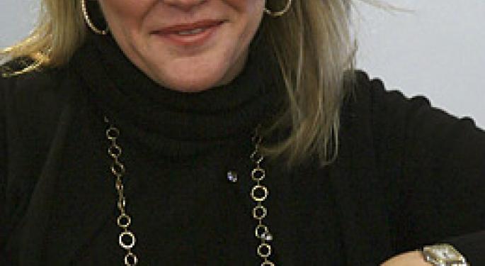 Meredith Whitney Cuts Earnings View On Goldman Sachs And Morgan Stanley GS, MS, XLF