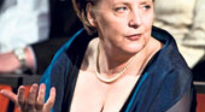 Euro Drops On Merkel Rumor