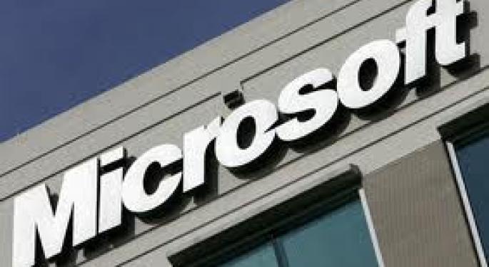 Microsoft Up In Early Trading MSFT