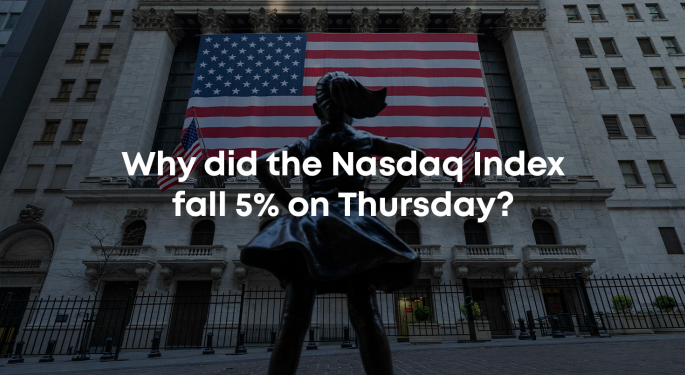 Why Did The Nasdaq Index Fall 5% On Thursday?