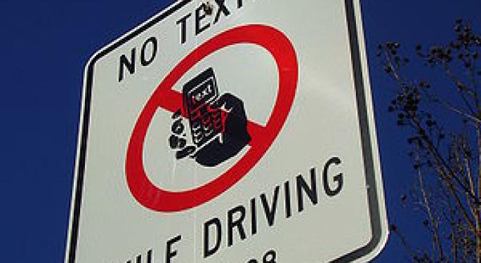 Texting While Driving: Bad, Texting While Flying: OK? 