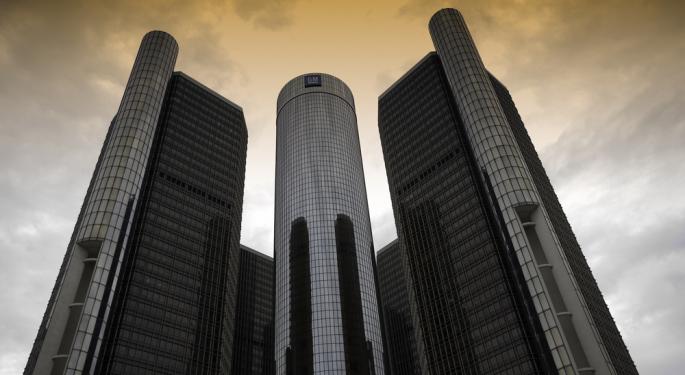 General Motors Wooed by Wall Street