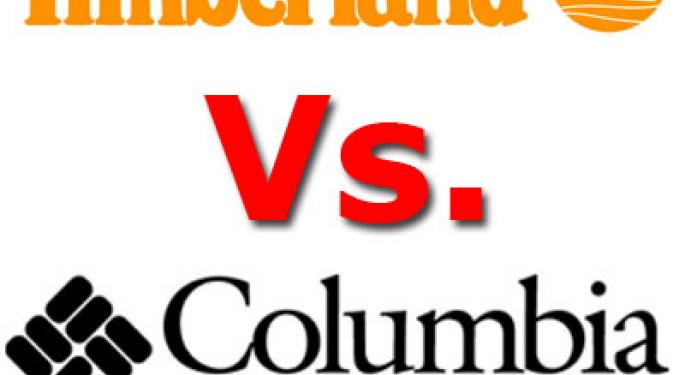 Timberland vs. Columbia TBL, COLM