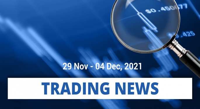 What Will Traders Be Watching This Week? Nov. 29 – Dec. 4, 2021