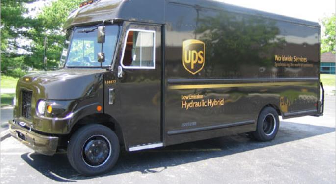 UPS Issues Strong Earnings And Outlook UPS