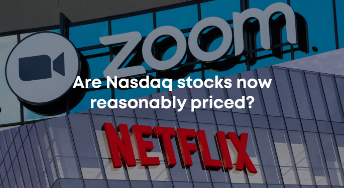 Are Nasdaq Stocks Now Reasonably Priced?