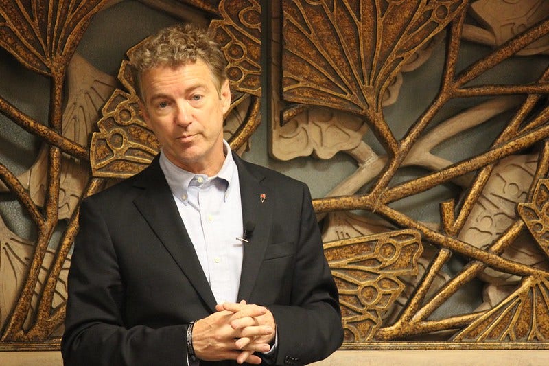 YouTube Suspends Sen. Rand Paul For 7 Days Over Video Questioning Mask Efficacy Against COVID-19