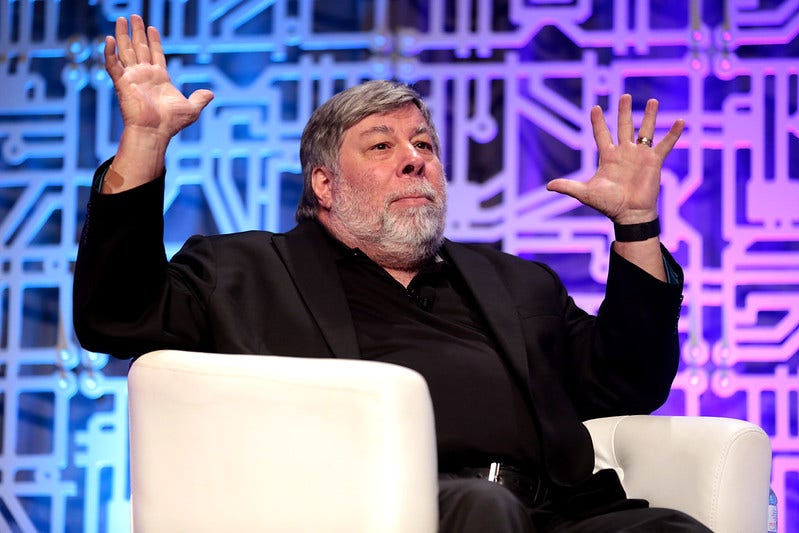 Apple Co-Founder Says Many Cryptocurrencies Are 'Rip-Offs' But Only One Is 'Pure Gold'