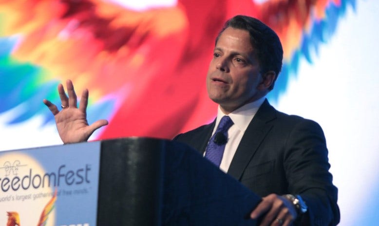 Anthony Scaramucci Is Making A $250M Bet On 'The Google' Of Crypto