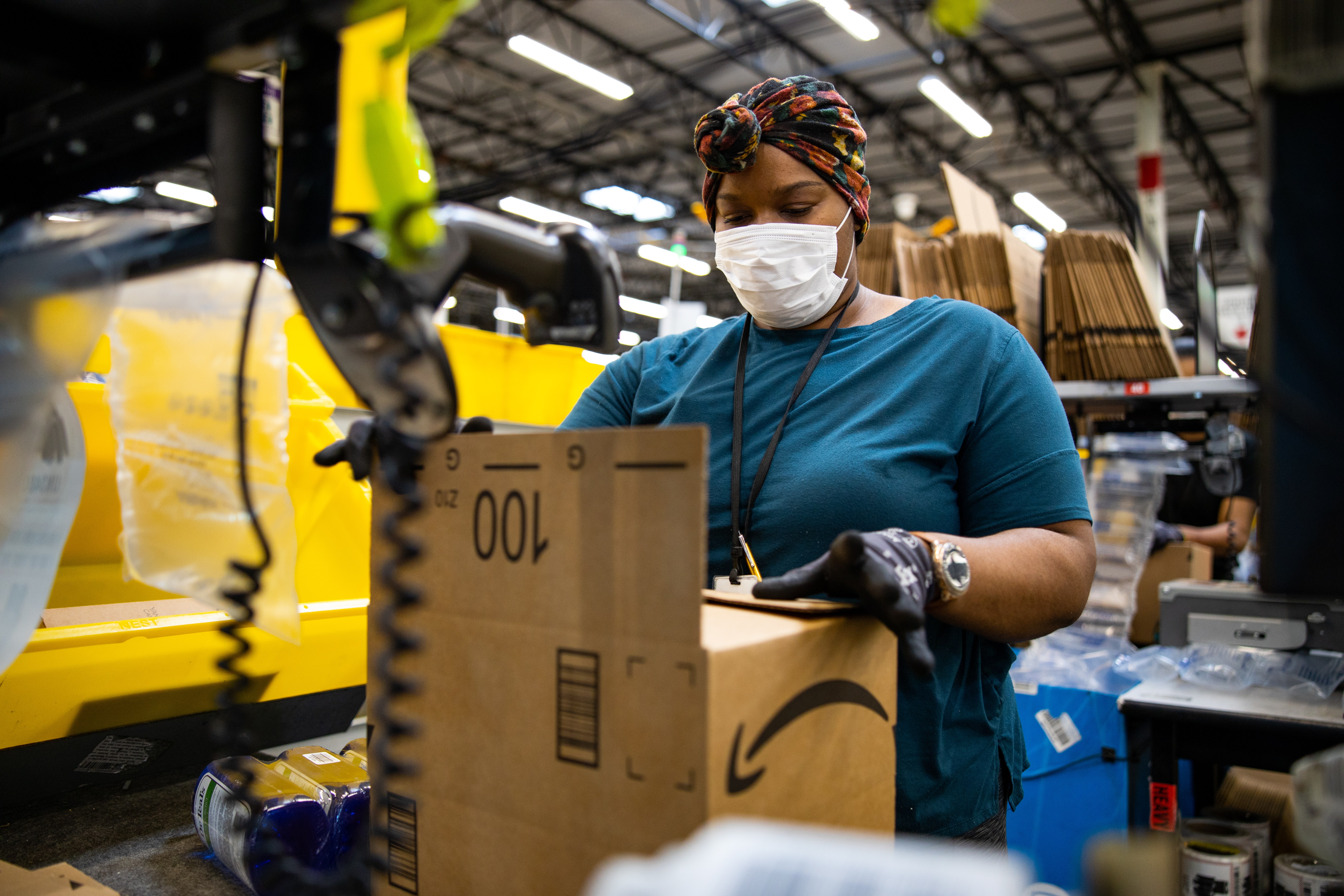 Amazon Workers Vote To Unionize Warehouse: What Does It Mean For The Stock?