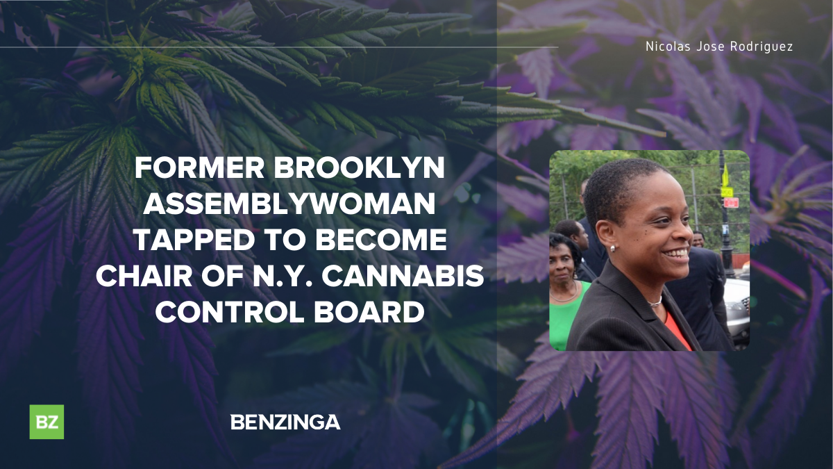 Former Brooklyn Assemblywoman Tapped To Become Chair of N.Y. Cannabis Control Board