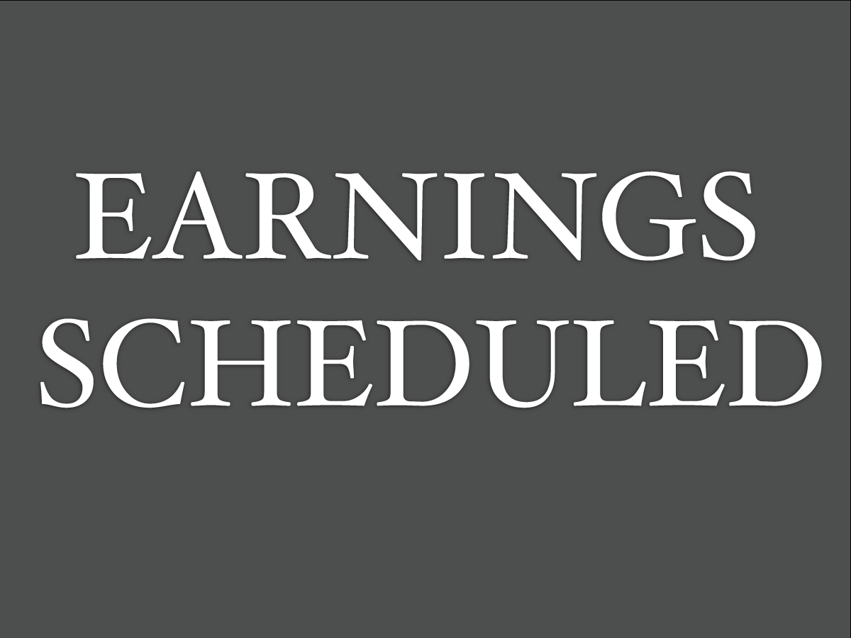 Earnings Scheduled For February 13, 2020