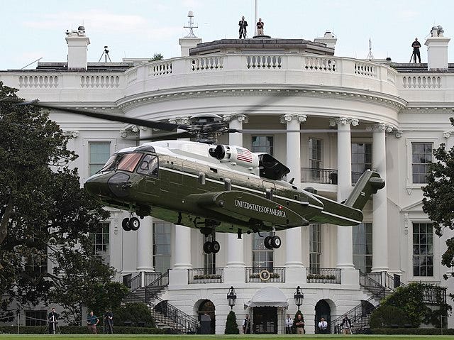 Pentagon Finds Lockheed Martin's New Presidential Helicopter Unreliable In Emergencies