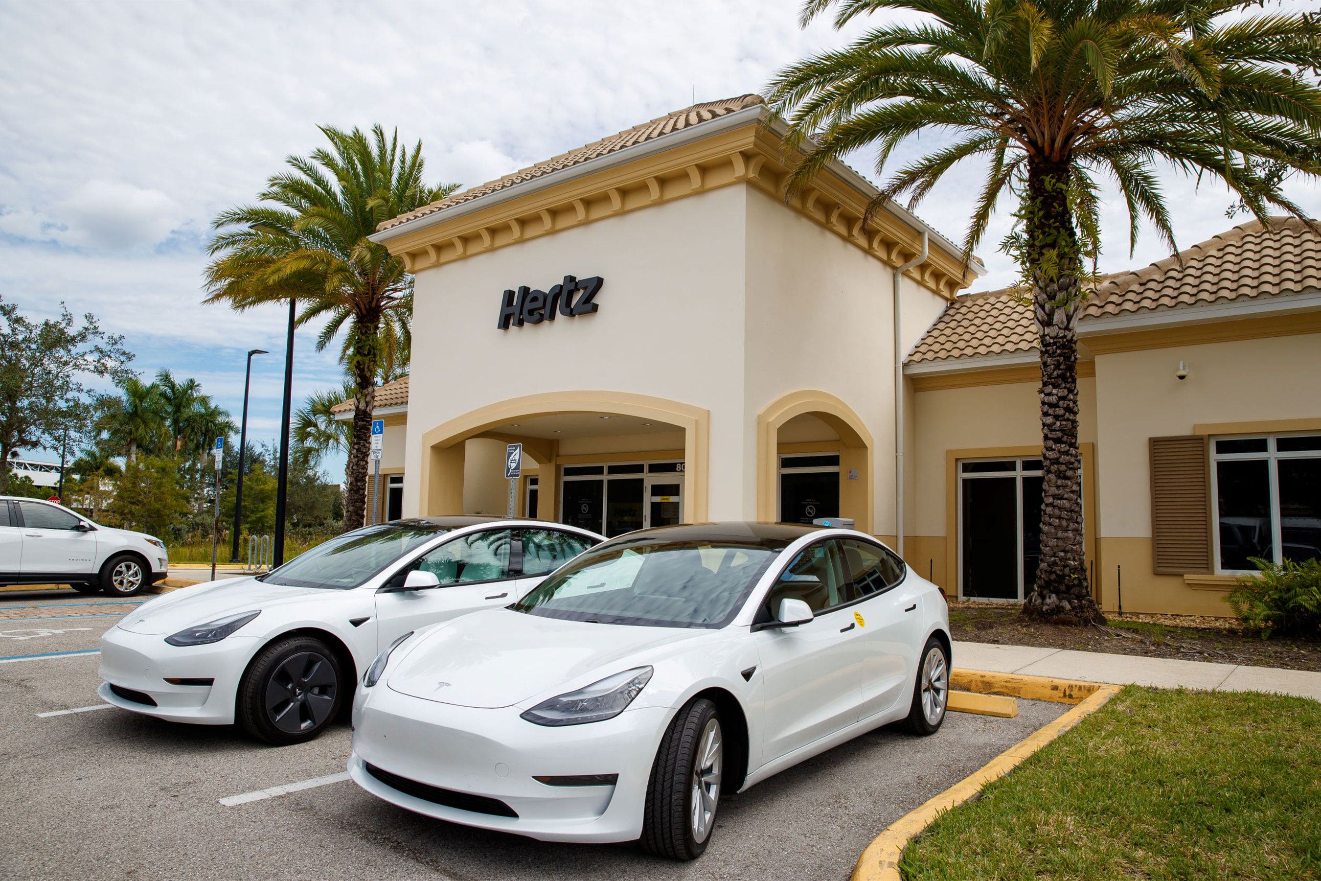 Hertz Orders 100,000 Tesla Model 3s, Signs Tom Brady For EV-Focused Ad Campaign