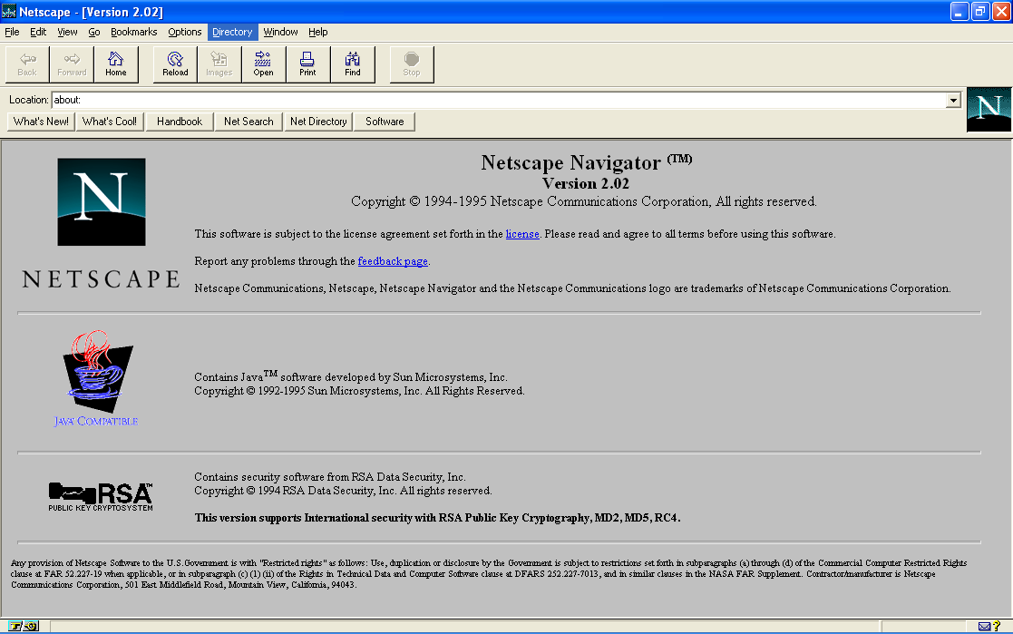 history of netscape