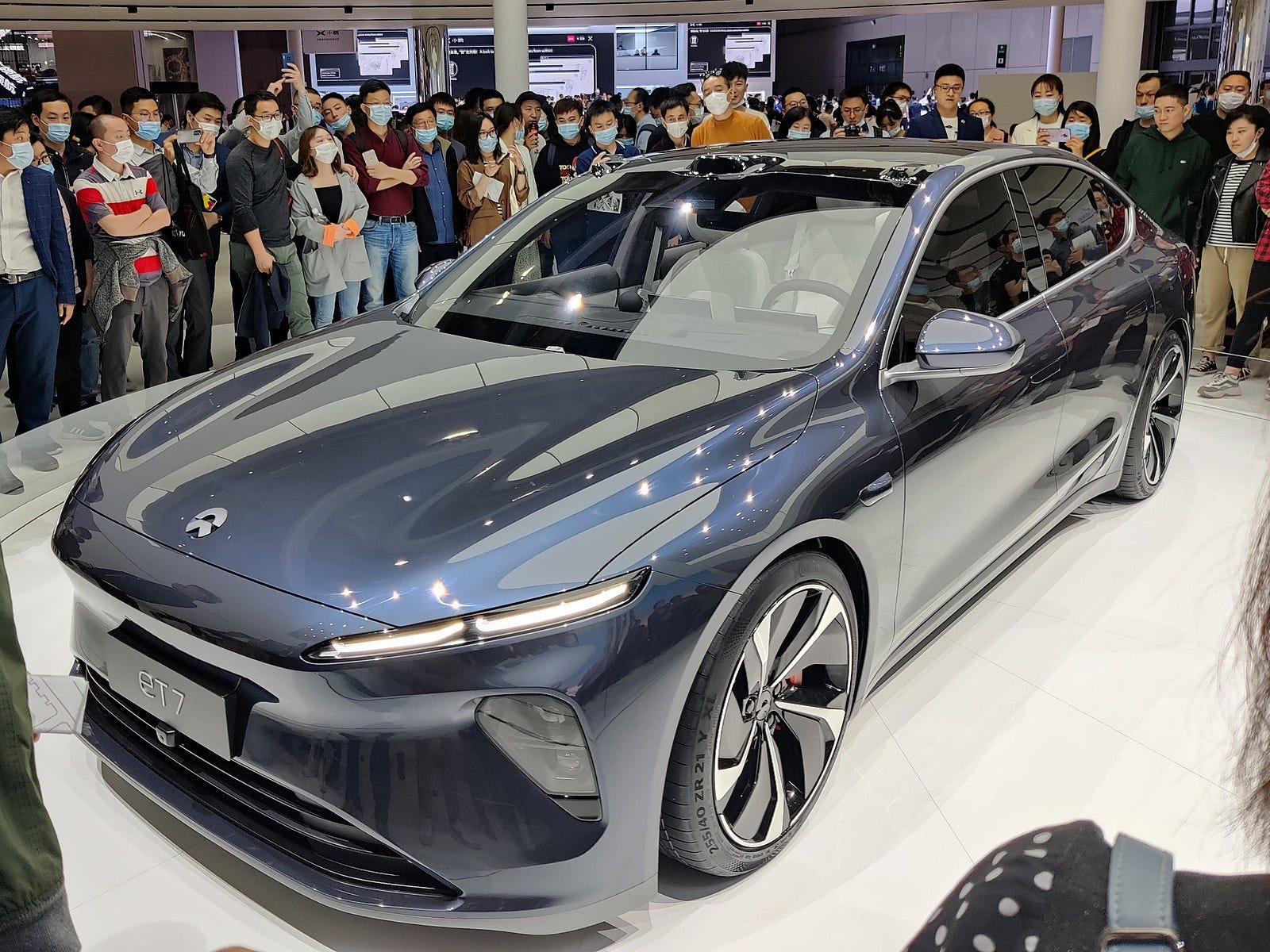 Tesla Rival Nio To Begin ET7 Production In March: Report