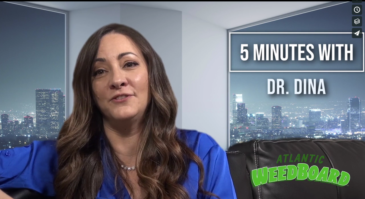 Video: Five Minutes With Dr. Dina, Hollywood's Medical Marijuana Maven