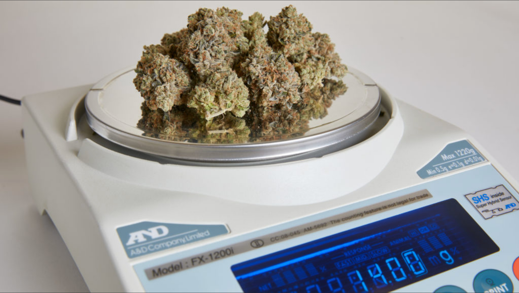 56 grams of weed