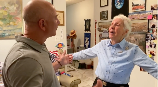 What You Should Know About Wally Funk — The 82-Year-Old Woman Flying To Space Alongside Jeff Bezos