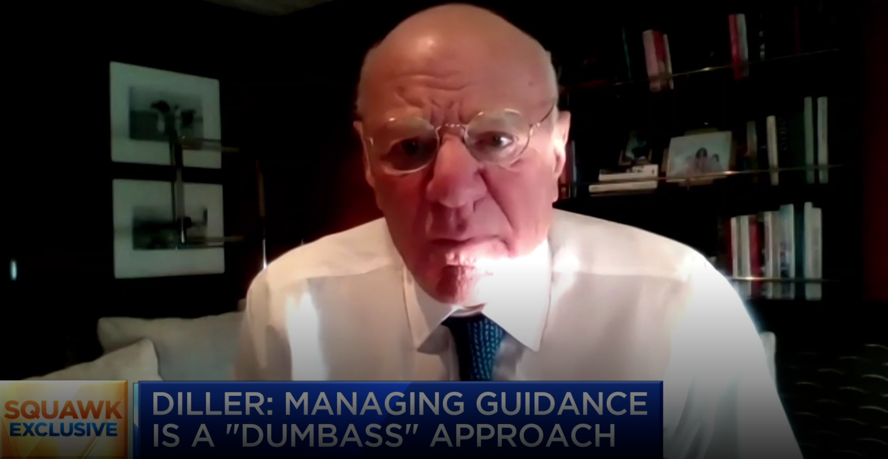 Barry Diller Blasts Corporate Earnings Guidance, Calls It 'Wasteful' Exercise