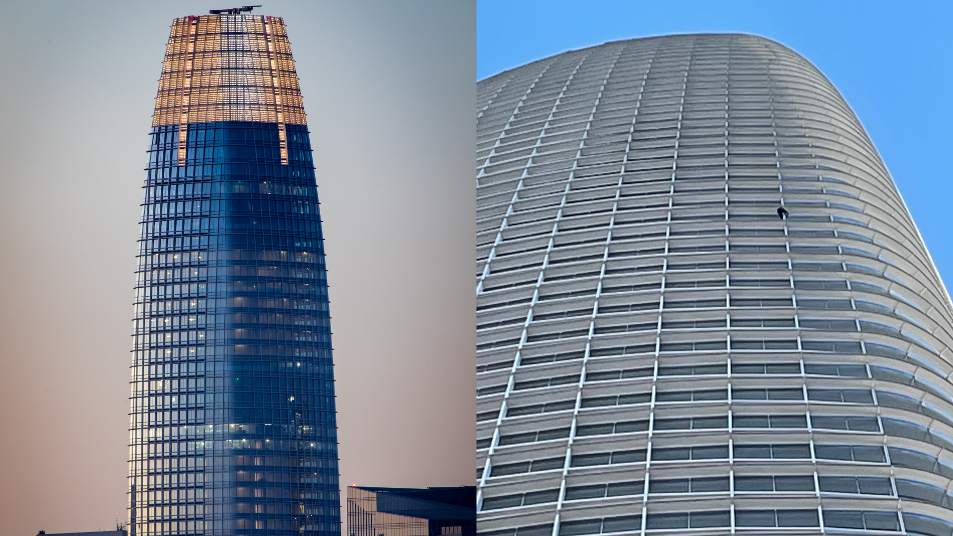 Why Is A Man Climbing The Salesforce HQ Tower?