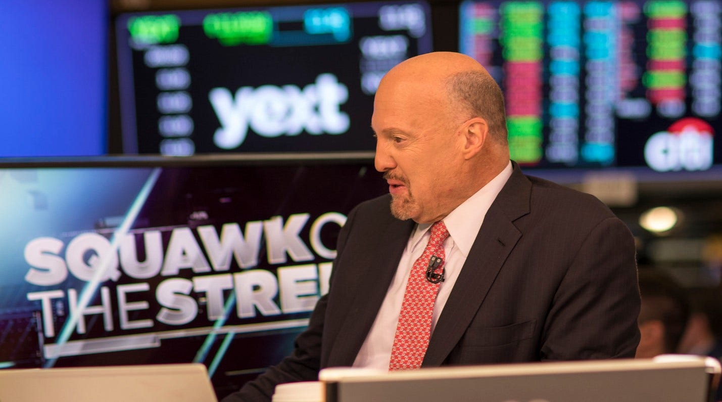 Jim Cramer Says He's Betting 'The Paycheck On Chapek' And Disney Stock: So How Much Does The 'Mad Money' Host Actually Make?