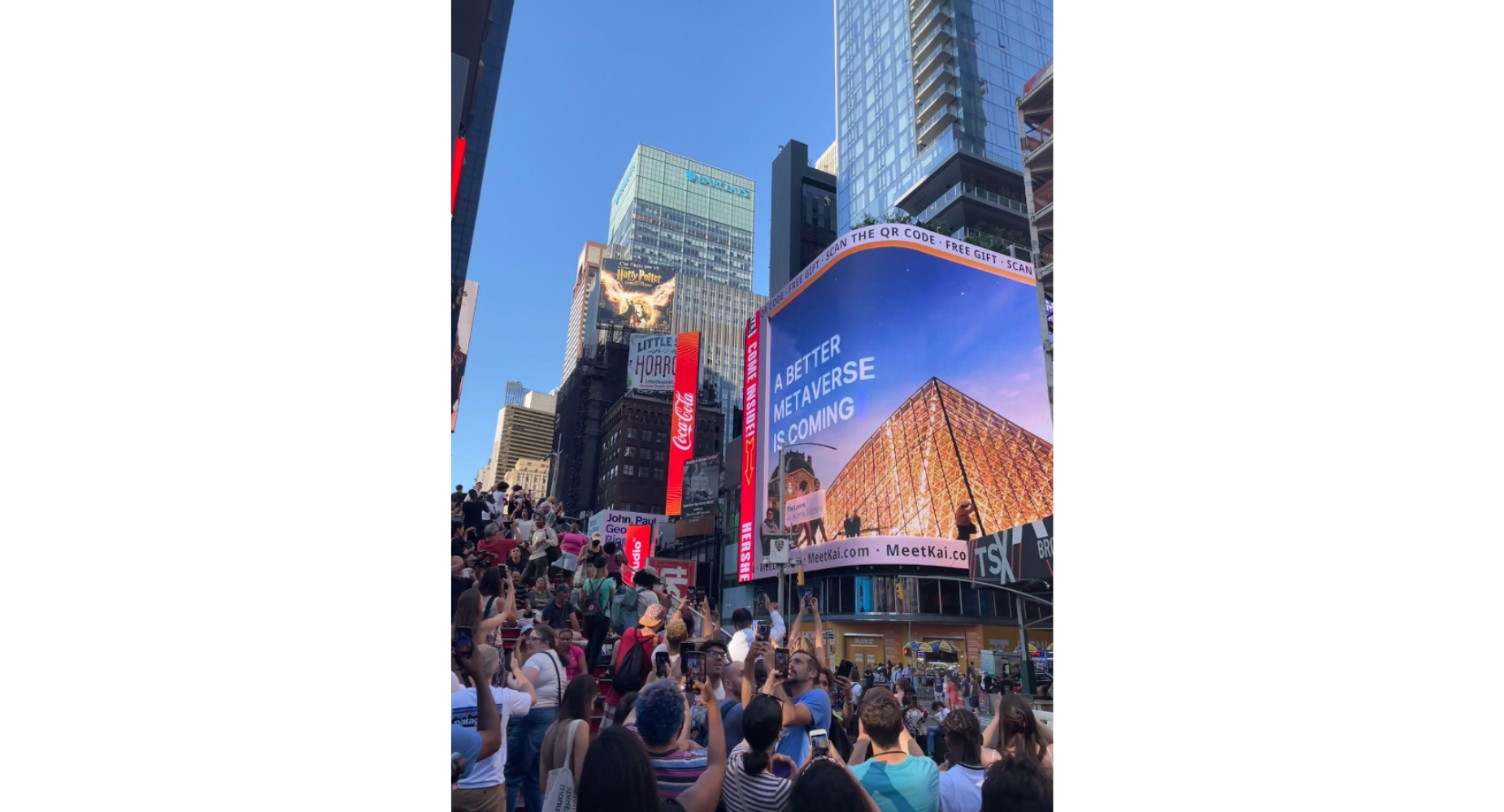 MeetKai Metaverse Immerses Users In A Hyper-Realistic NY Times Square Metaverse Within Seconds, Via Browser-Based AI Technology