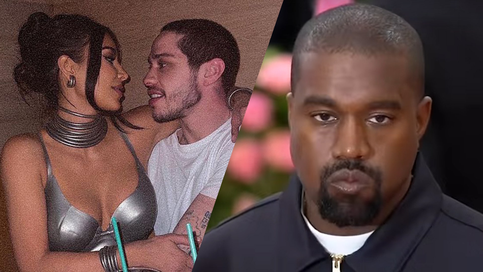 Kanye West's Ominous Instagram Post Celebrating Pete Davidson And Kim Kardashian's Break Up
