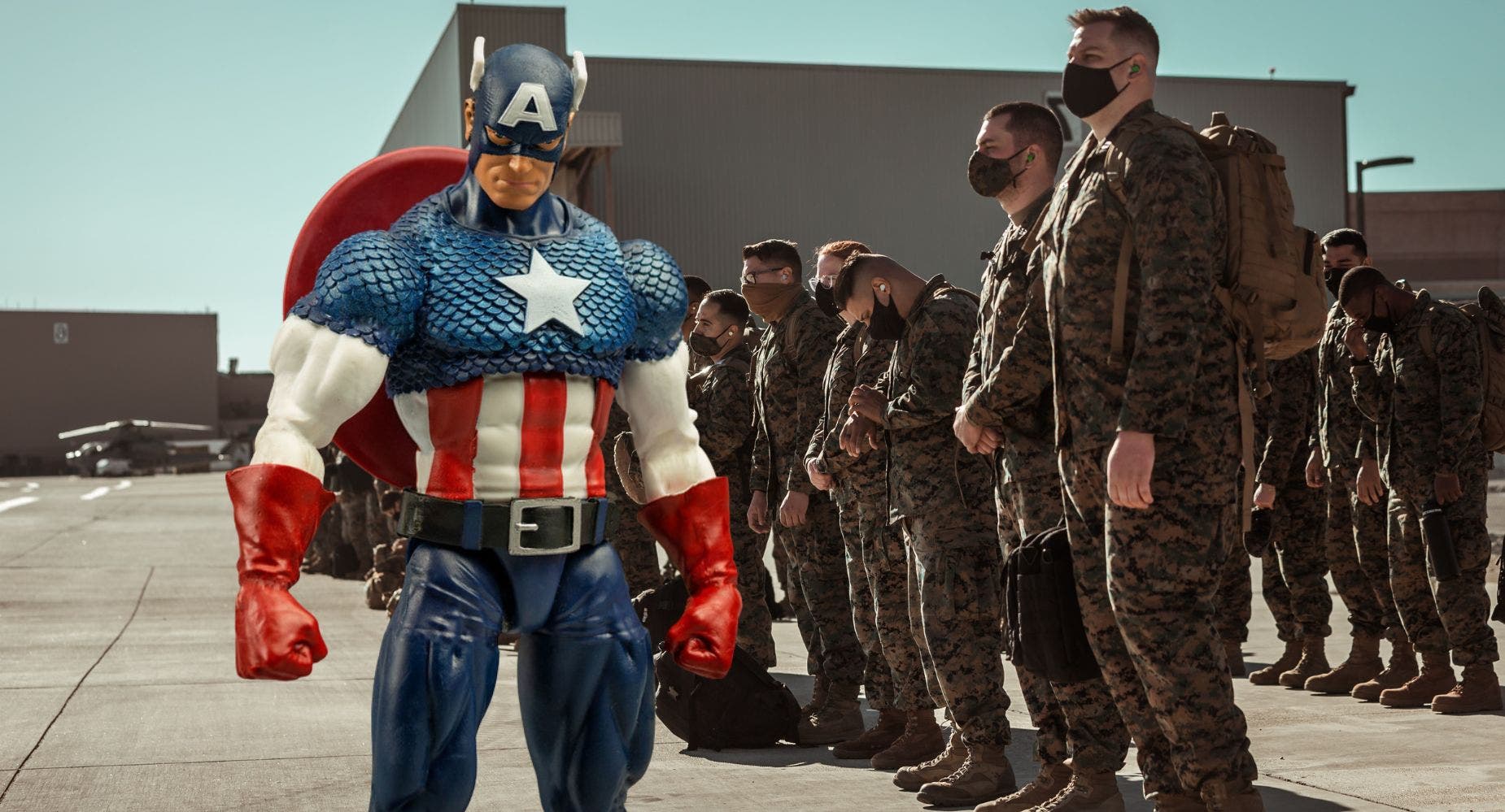 Obesity Is Hurting Military Recruiting. Could Disney's Marvel Heroes Animate Demand?