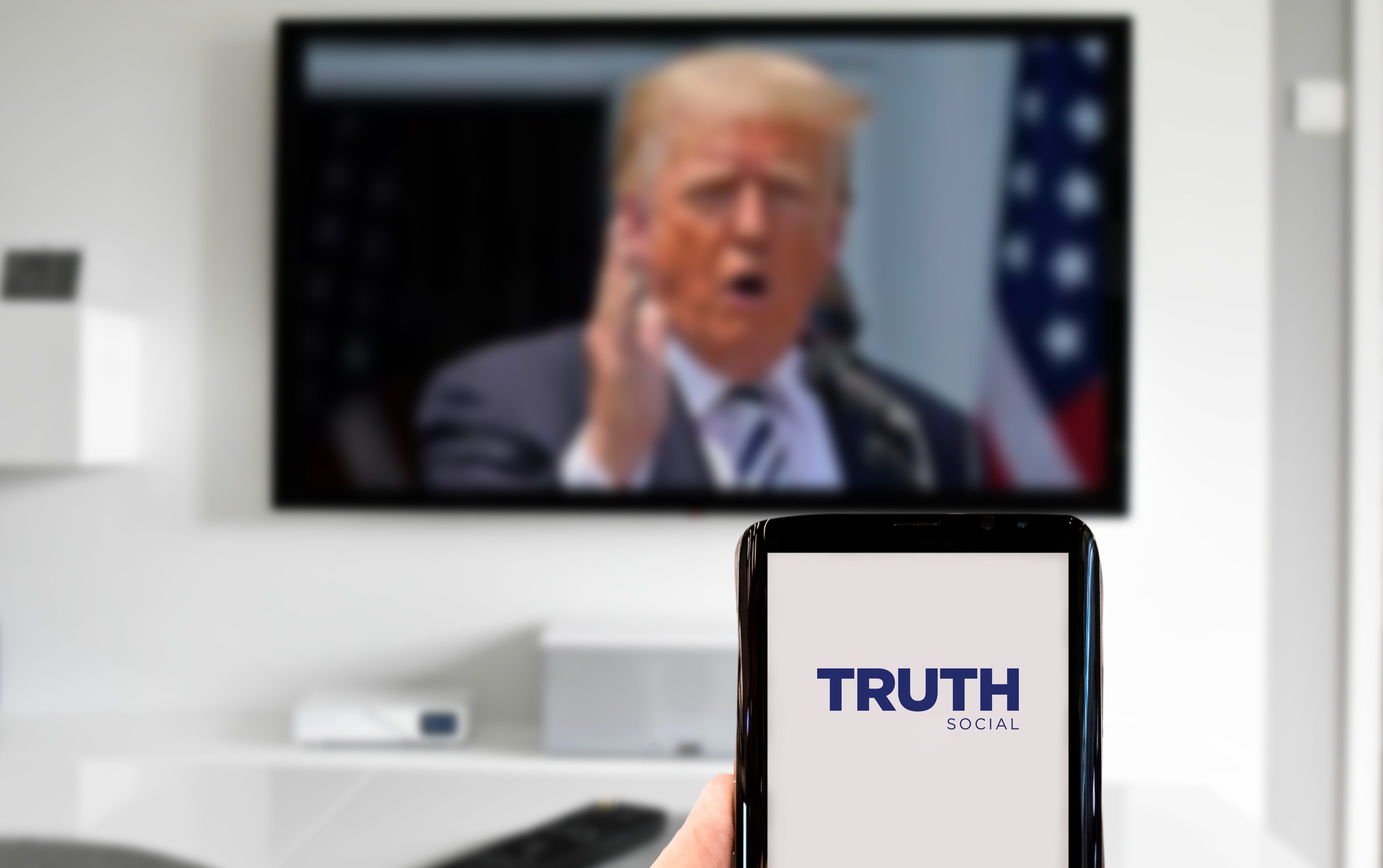 Downloads Of Donald Trump's Truth Social App Spike Following Mar-A-Lago Raid