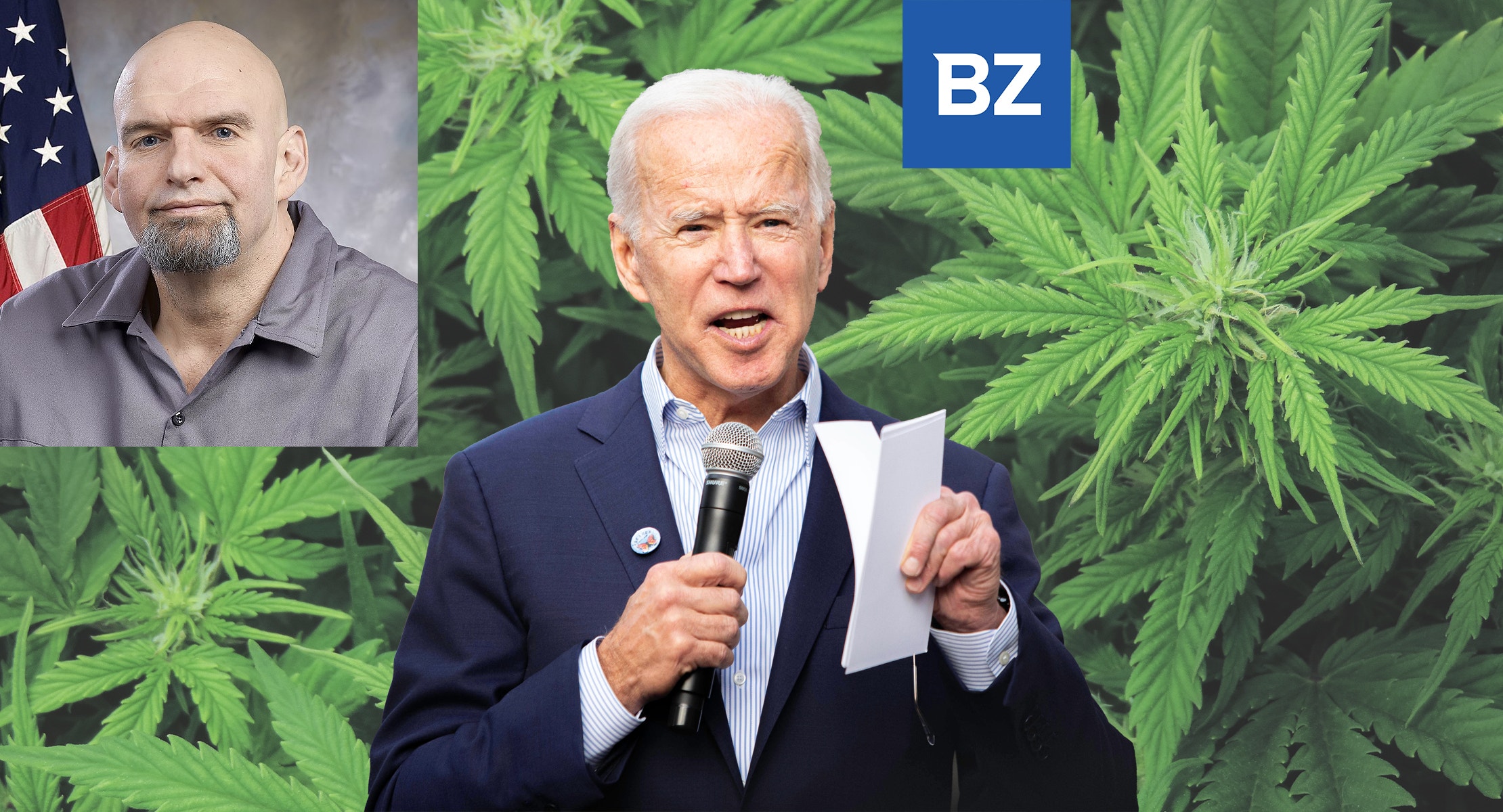 Fetterman Calls On Biden To Decriminalize Cannabis, But White House Defers To States