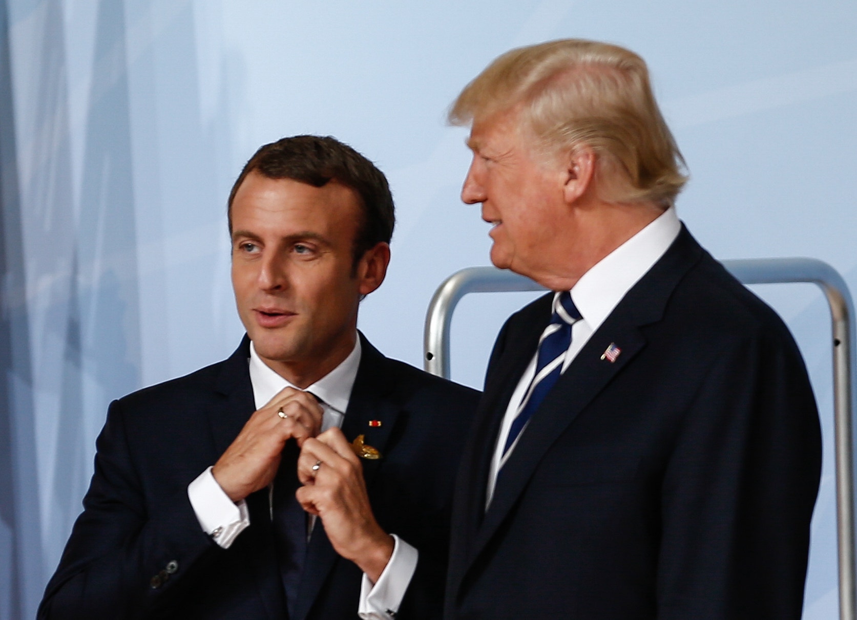 Donald Trump Bragged About 'Dirt' He Had On Macron's Sex Life: Report