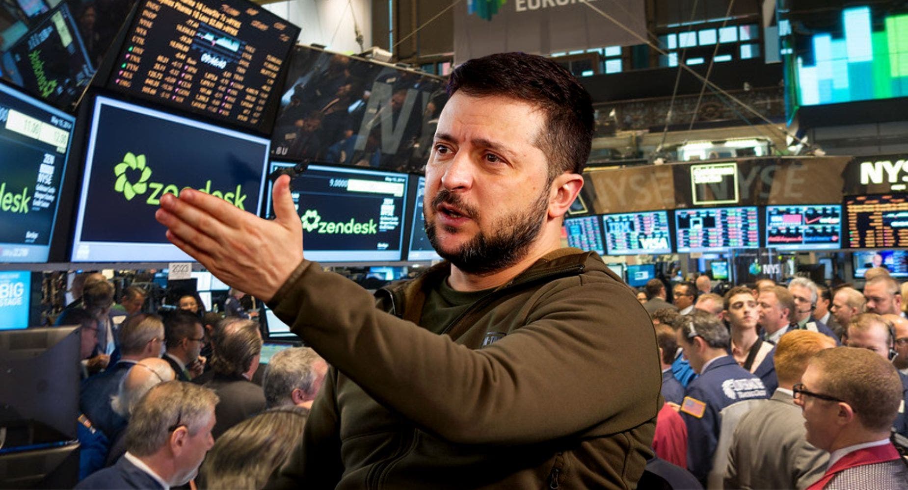 'Share The Victory With Us': President Zelensky Rings NYSE Bell Virtually, Welcomes Investment In Ukraine