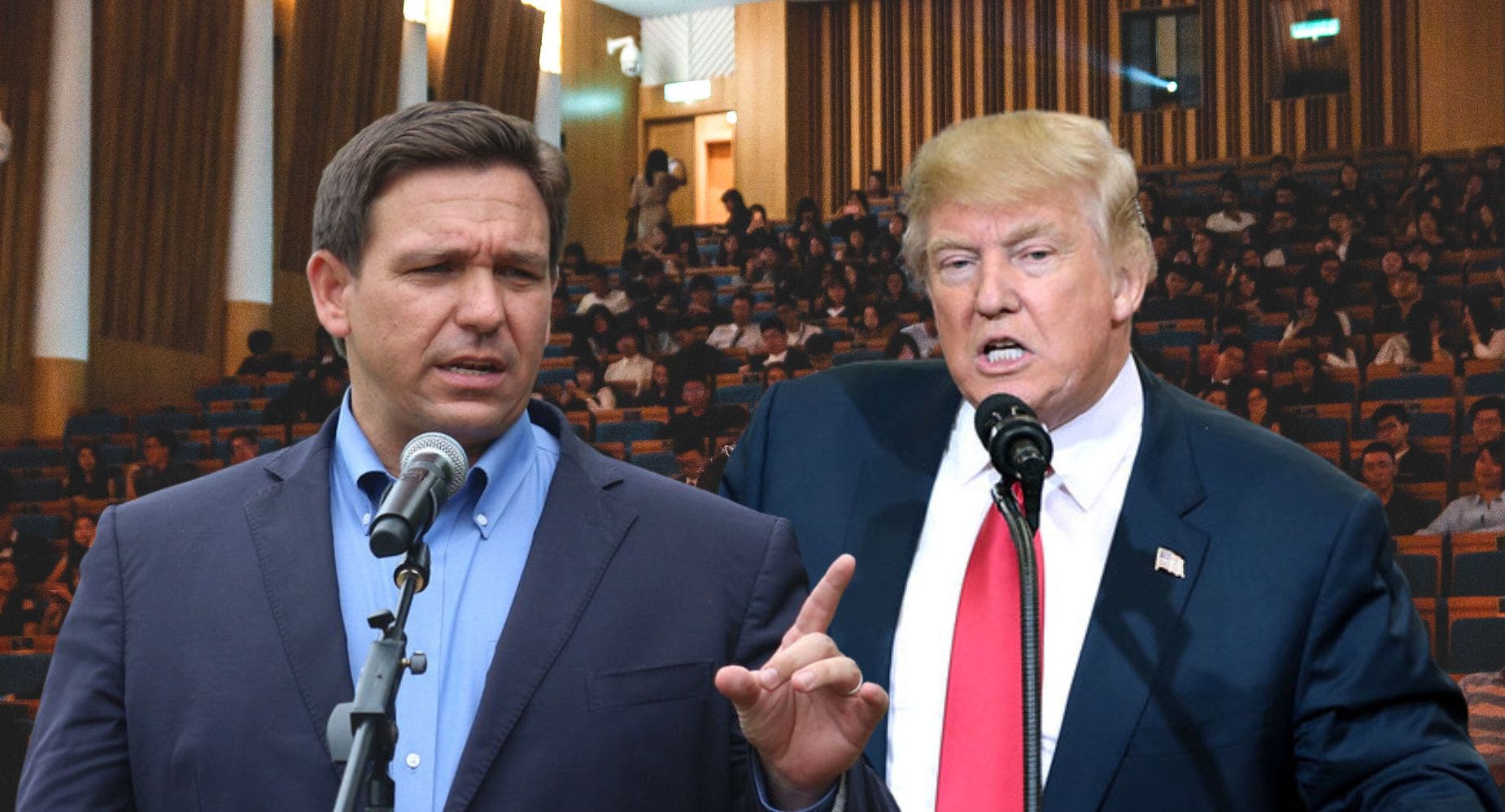 Desantis Calls Trump 'A Moron Who Has No Business Running For President,' Former Staffers Say: Report
