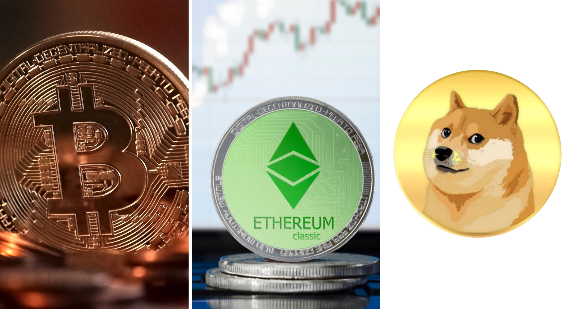 A Look At Bitcoin, Ethereum Classic And Dogecoin Heading Into The Weekend