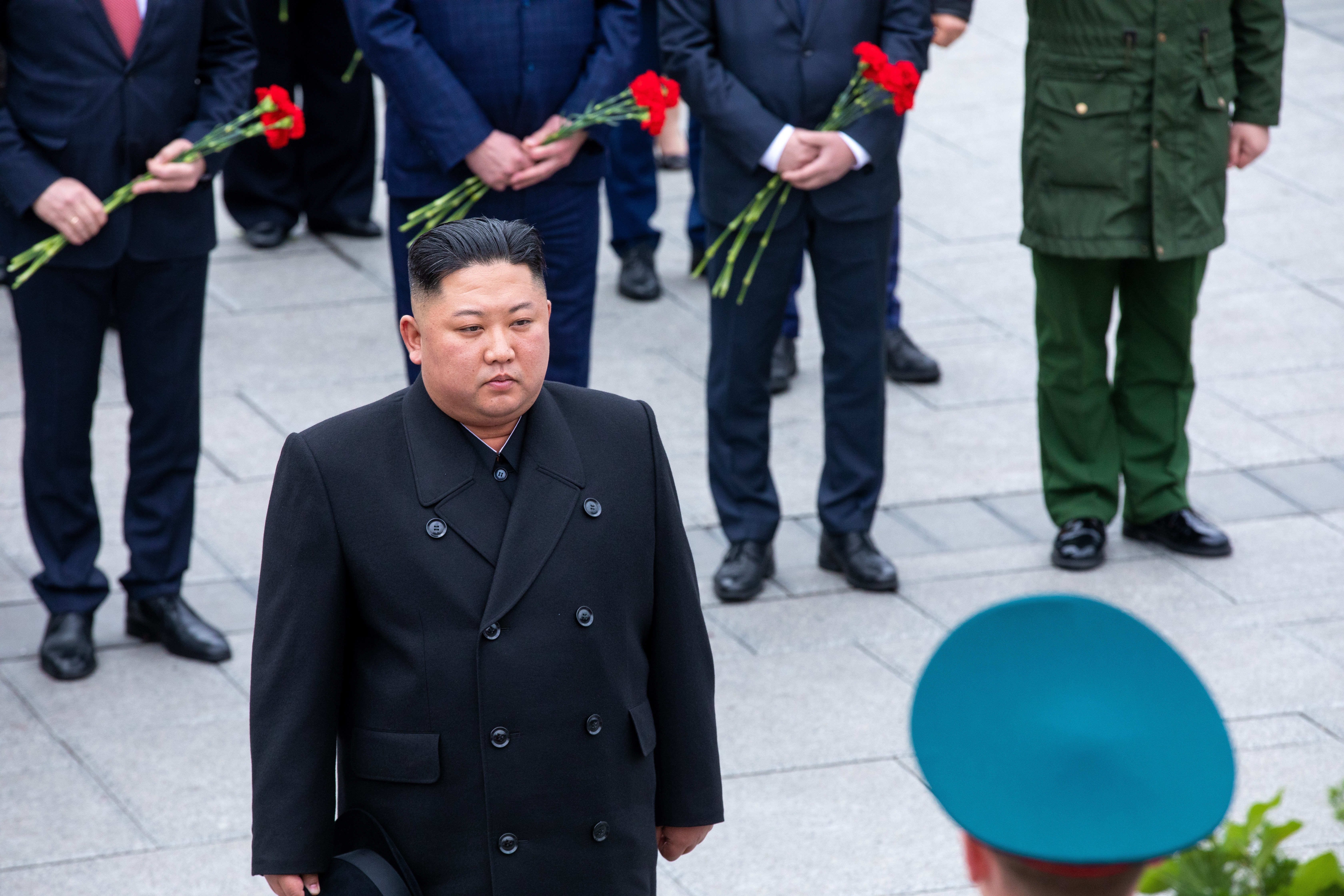 Kim Jong Un Fires Missiles In Direction Of Kamala Harris' Flight As She Slams North Korea's 'Brutal Dictatorship'