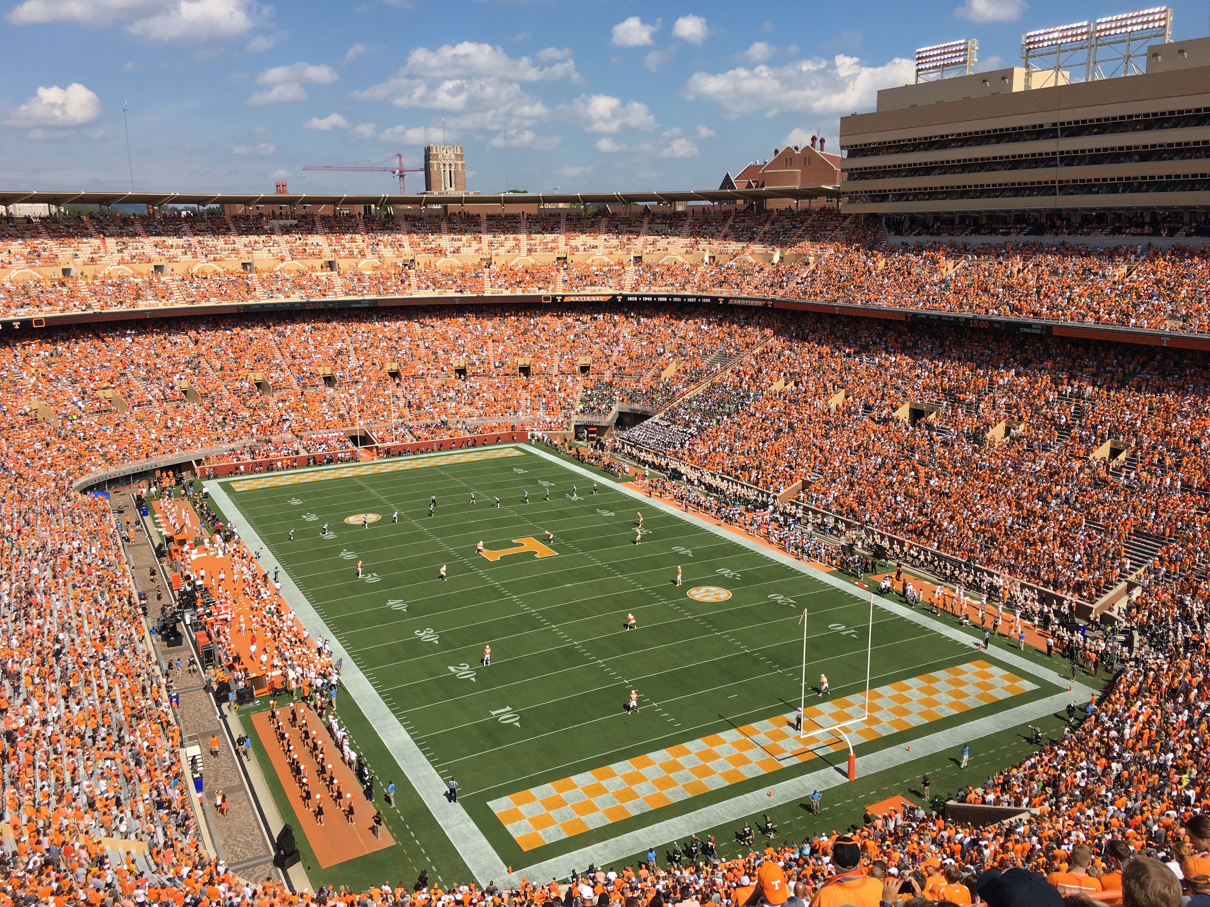 Tennessee Football Raising $150K For New Goal Posts To Replace The Ones Fans Took After Upsetting #1 Alabama