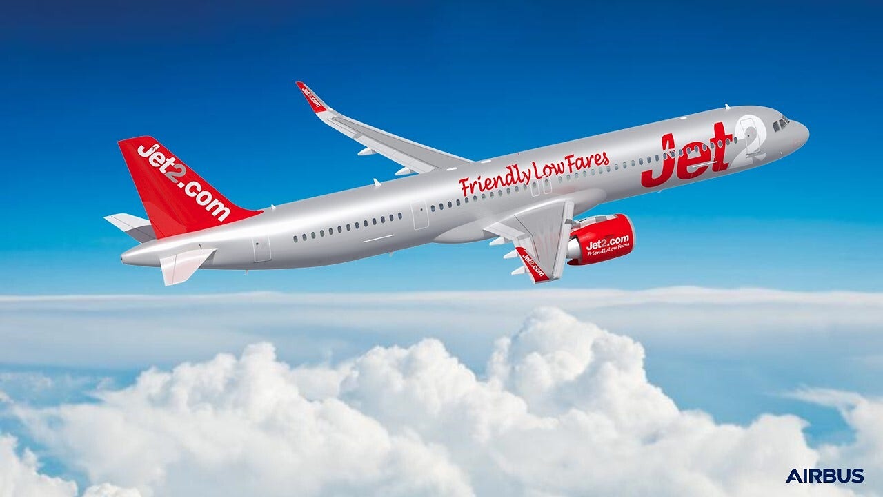 Jet2 Orders 35 Airbus A320neos For $3.9B