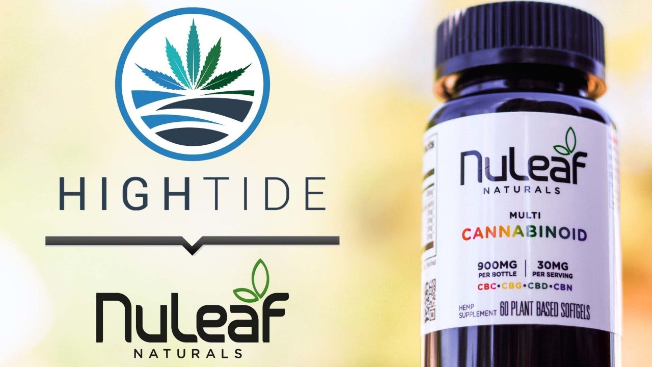 High Tide Launching Full Spectrum Hemp Products With CBG And CBN In Ontario