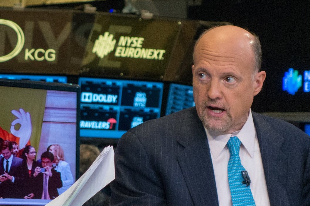 'Right Now I Don't Want To Back Away From It,' Jim Cramer Says About This Stock Down Only 8% This Year